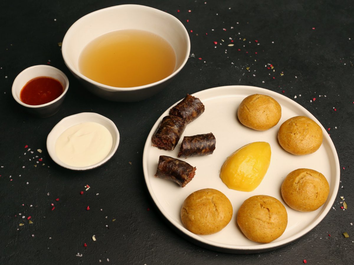 Кукурузный с суш.колбасой